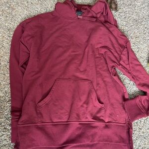 American Eagle Outfitters Maroon Hoodie